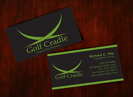 Golf Cradle Postcards